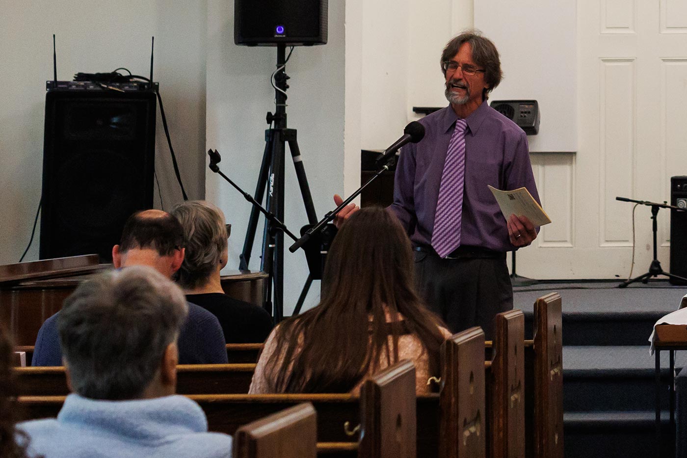 praying in church